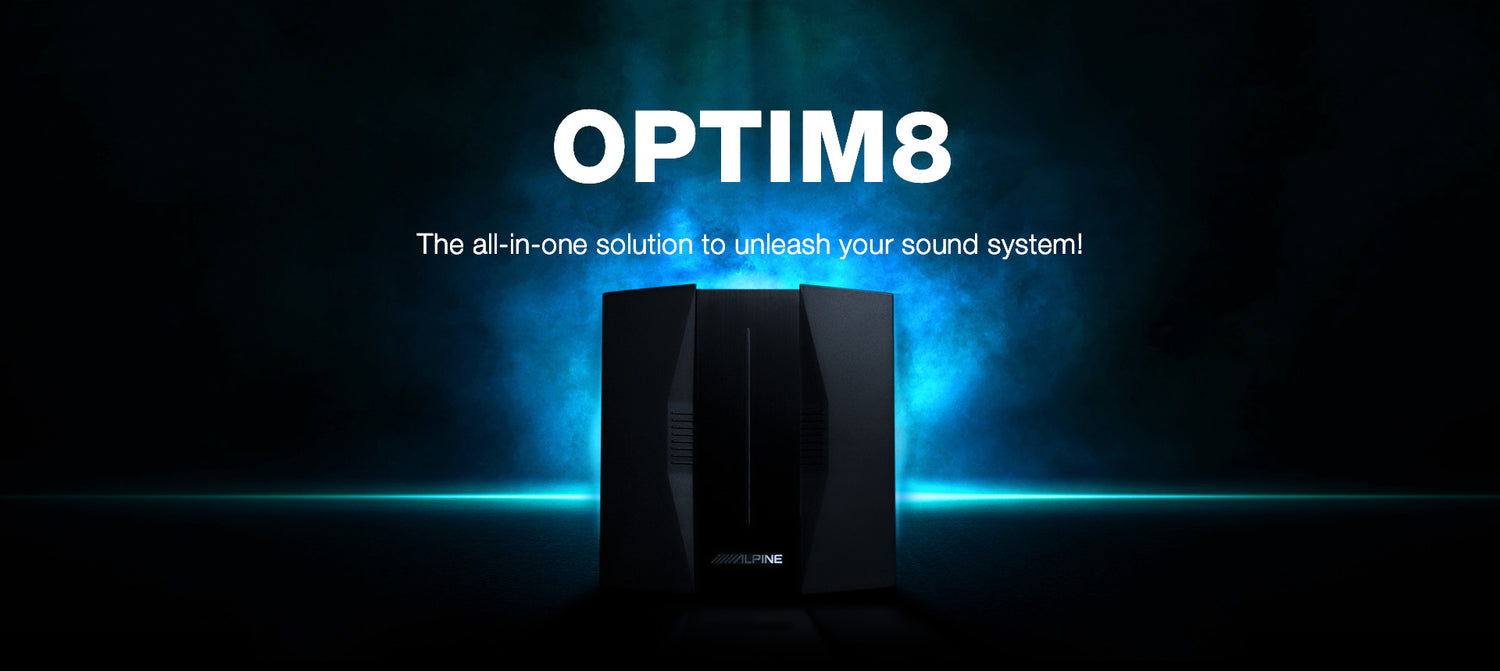 Alpine's 8-Channel Sound Processor and Amplifier with Automatic Sound Tuning