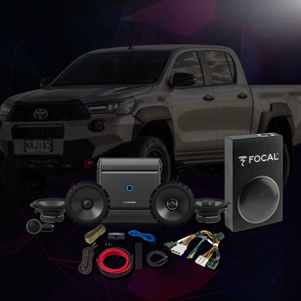 DIY Hilux Stage 2 Sound System