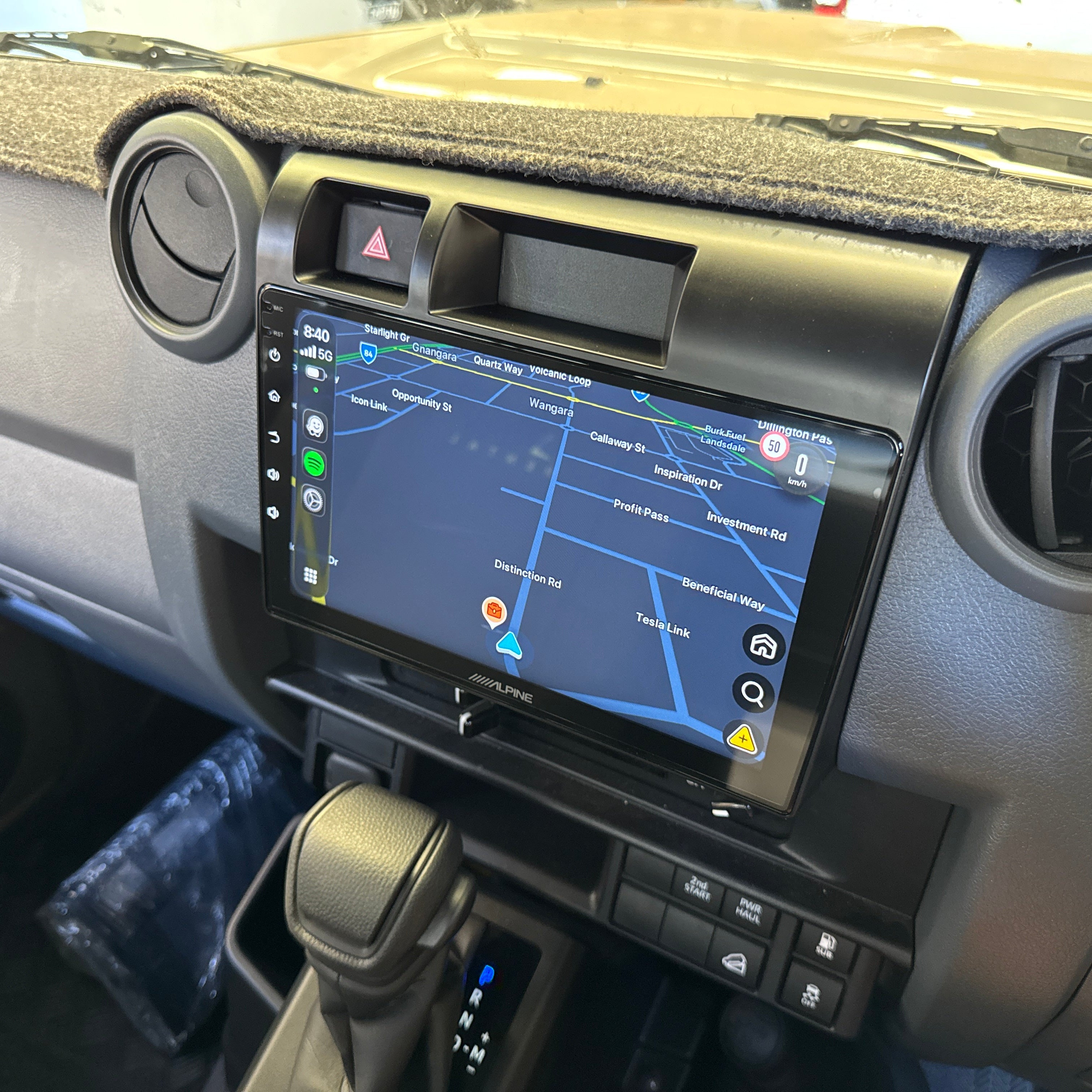 Toyota LandCruiser 70 Series (2023–2025) Head Unit Upgrade – Wireless CarPlay & Android Auto | Alpine 9"