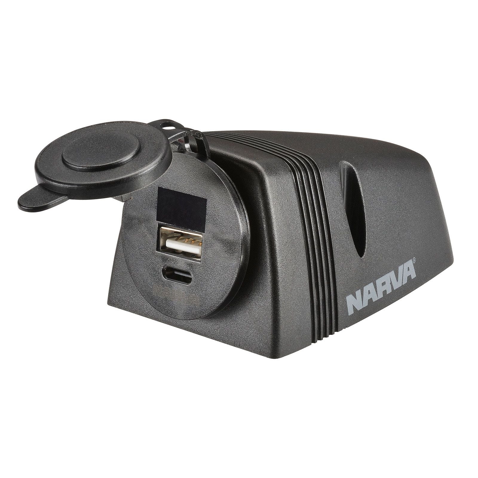 HEAVY-DUTY SURFACE MOUNT DUAL USB/USB-C SOCKET