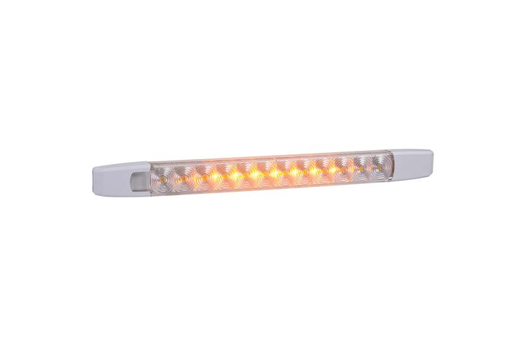 12V DUAL COLOUR LED STRIP LAMP (WHITE/AMBER) (Blister pack of 1)