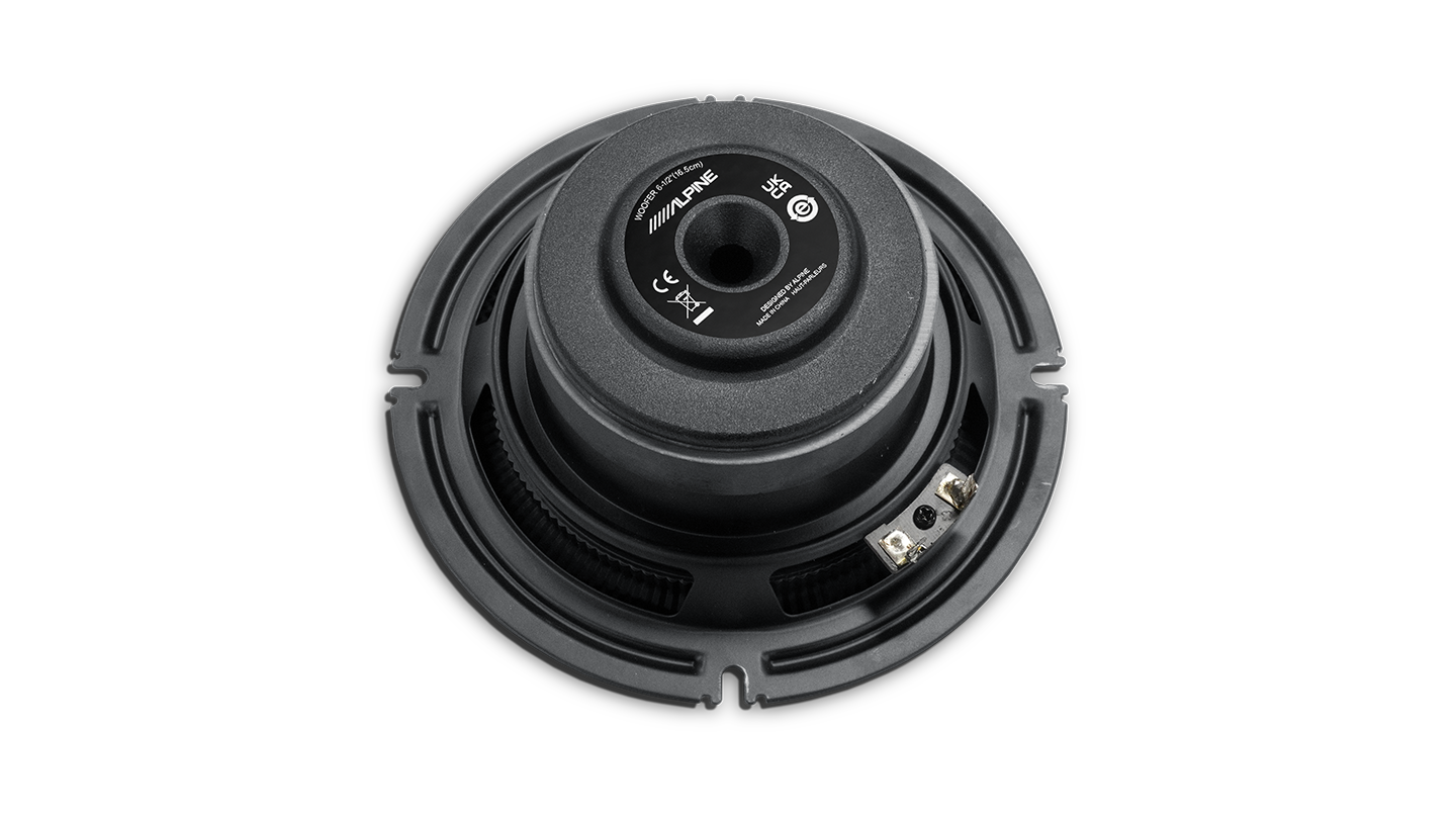 Alpine BRV-S65C BassRev 6-1/2″ 2-Way Audio Component Speaker System