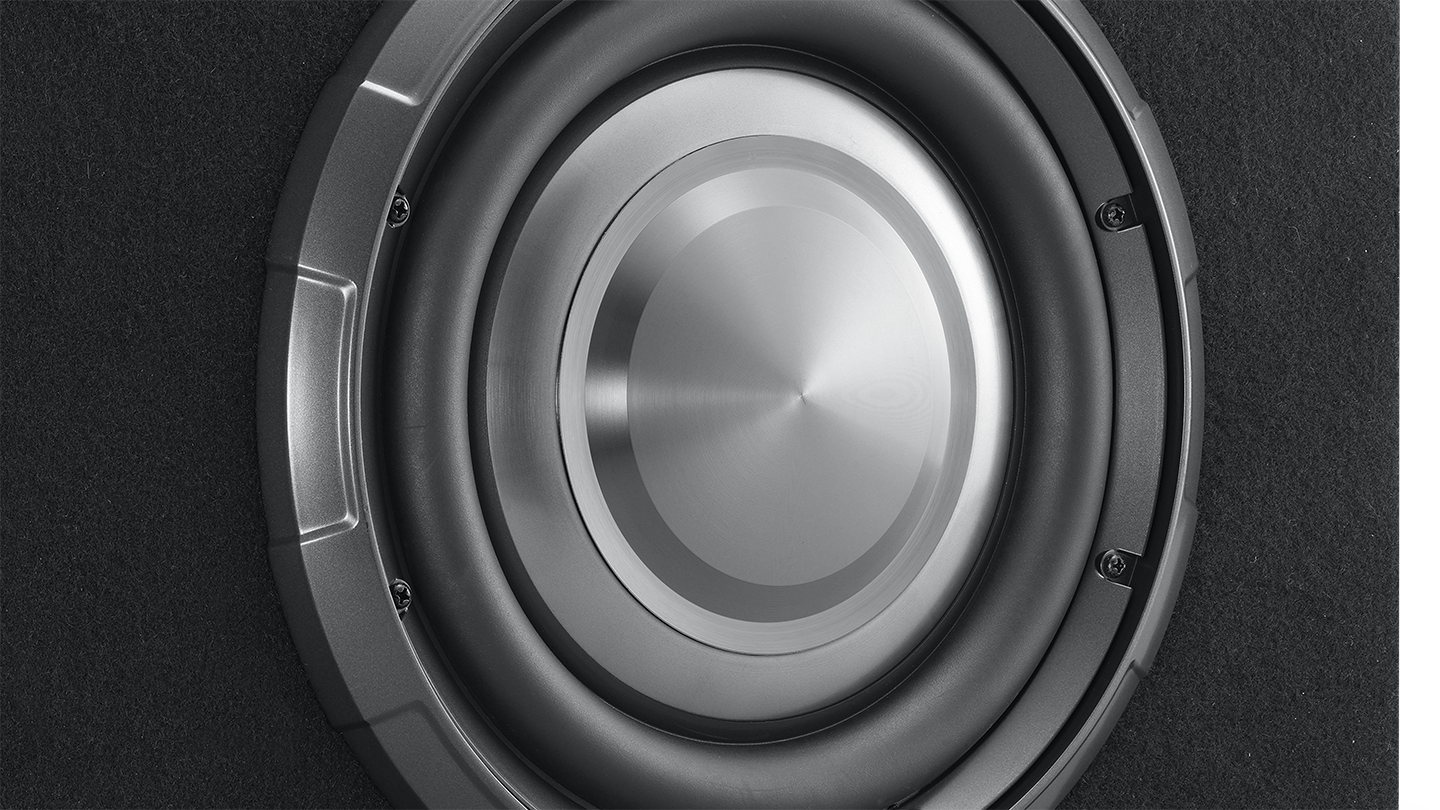 Alpine PWV-SB10 BassRev 10″ Slim-Line Powered Subwoofer