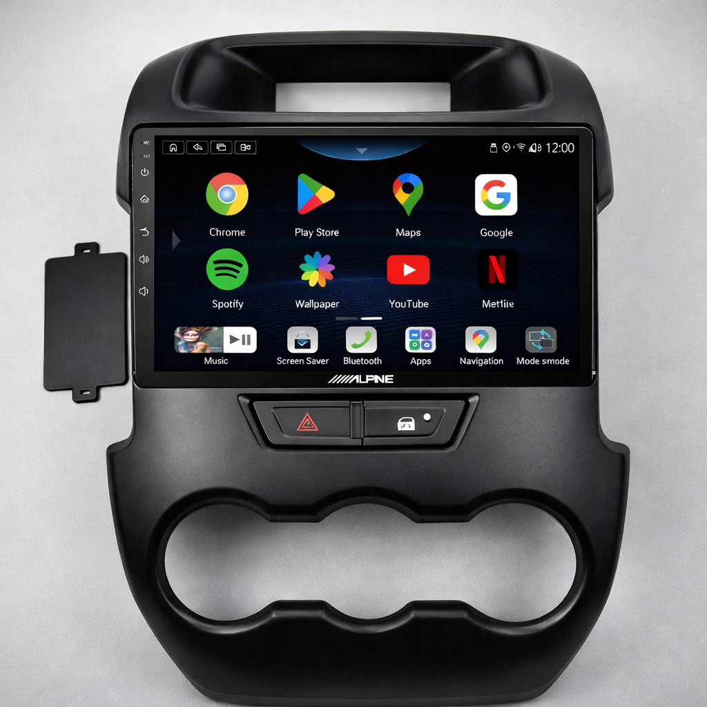 Ford Ranger PX1 2011–2015 Wireless CarPlay Upgrade Kit (Alpine 9-inch)