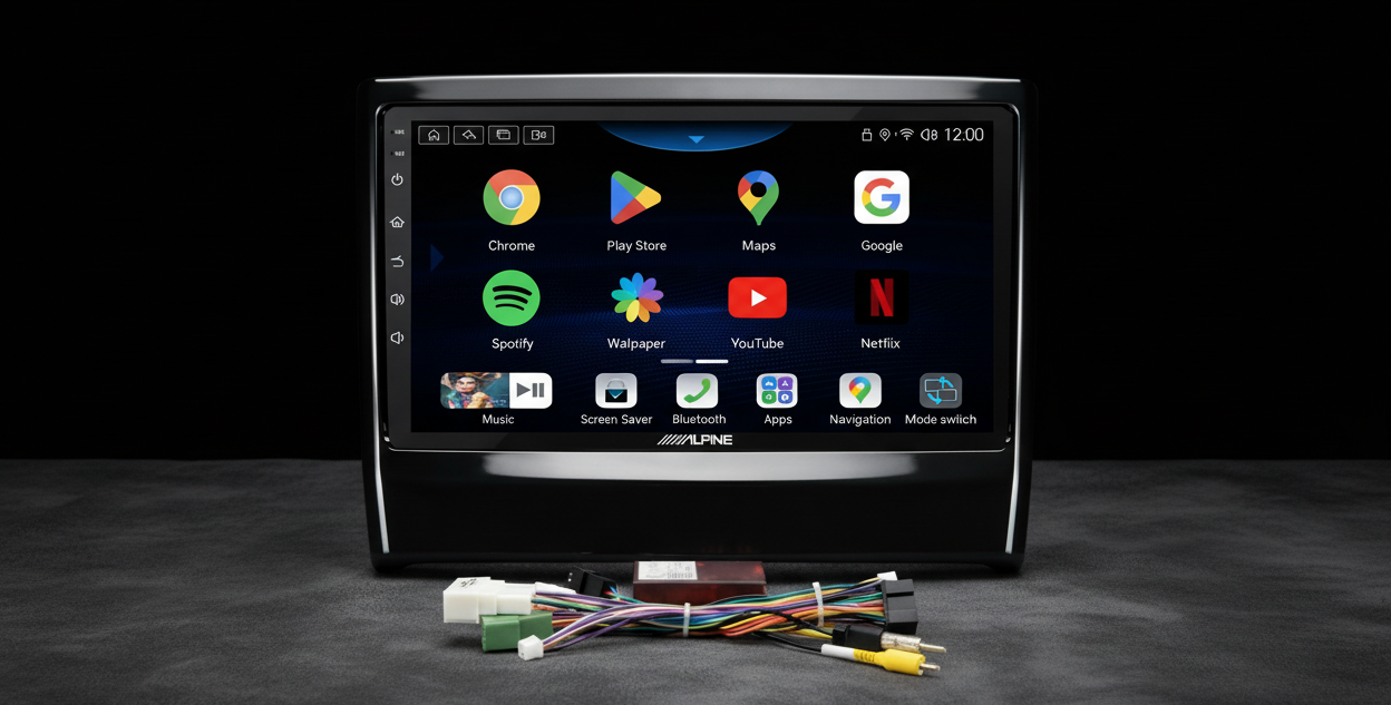 Isuzu D-MAX (2020–2024) Head Unit Upgrade – Wireless CarPlay & Android Auto | Alpine 9"