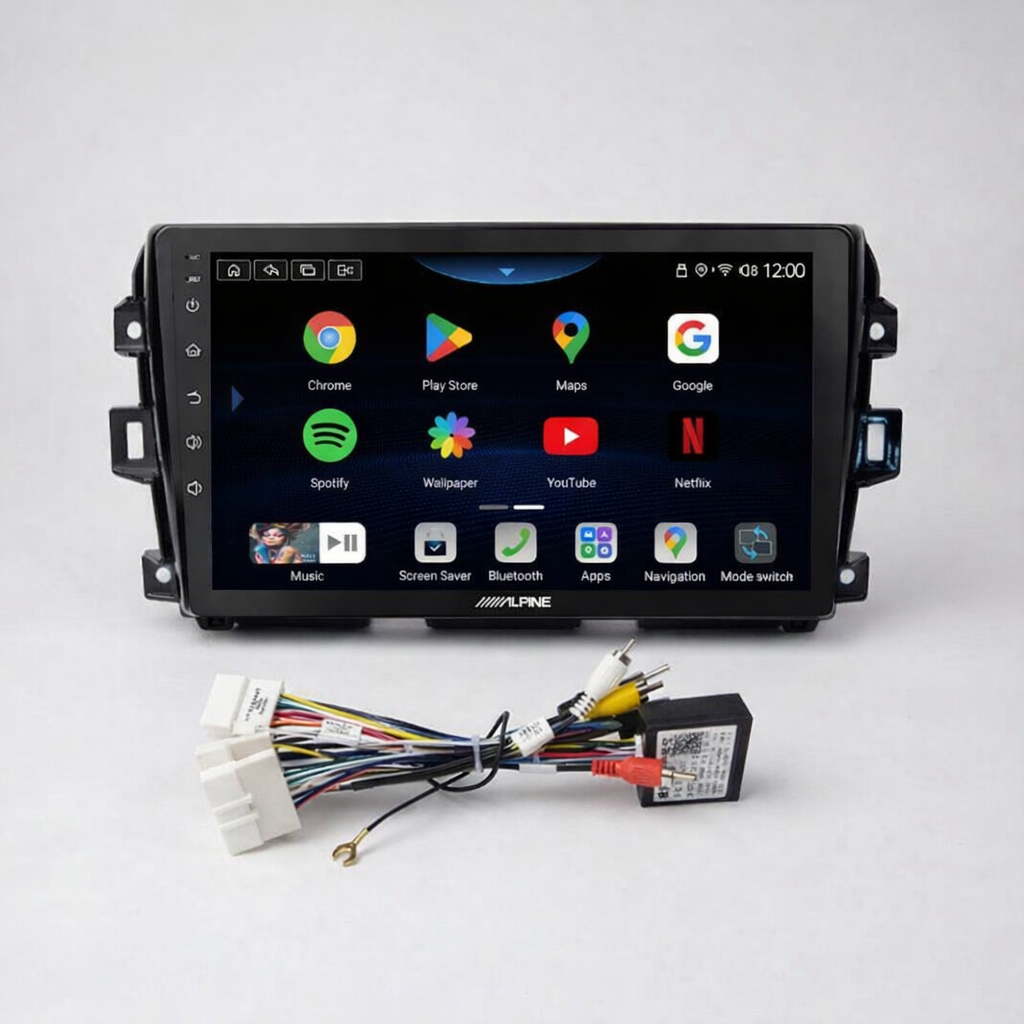Nissan Navara NP300 (D23) None Wireless CarPlay Upgrade Kit (Alpine 10-inch)