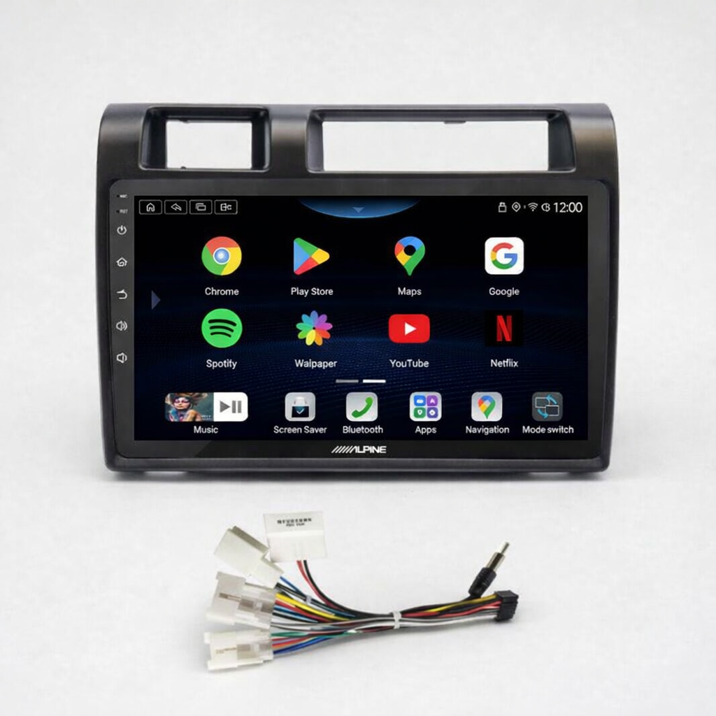 Toyota LandCruiser 70 Series 2007–2022 Wireless CarPlay Upgrade Kit (Alpine 9-inch)
