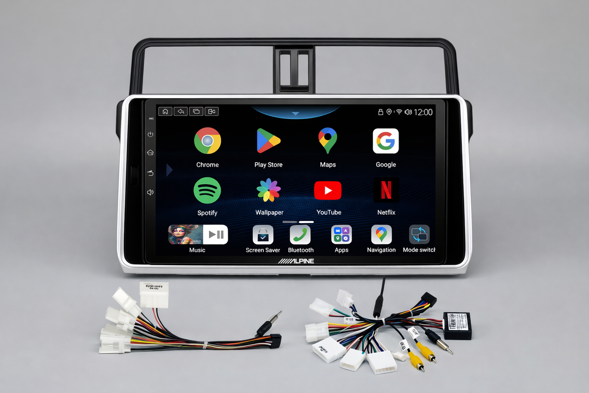 Toyota Prado 2018–2023 Wireless CarPlay Kit | Alpine 10-inch | Oz