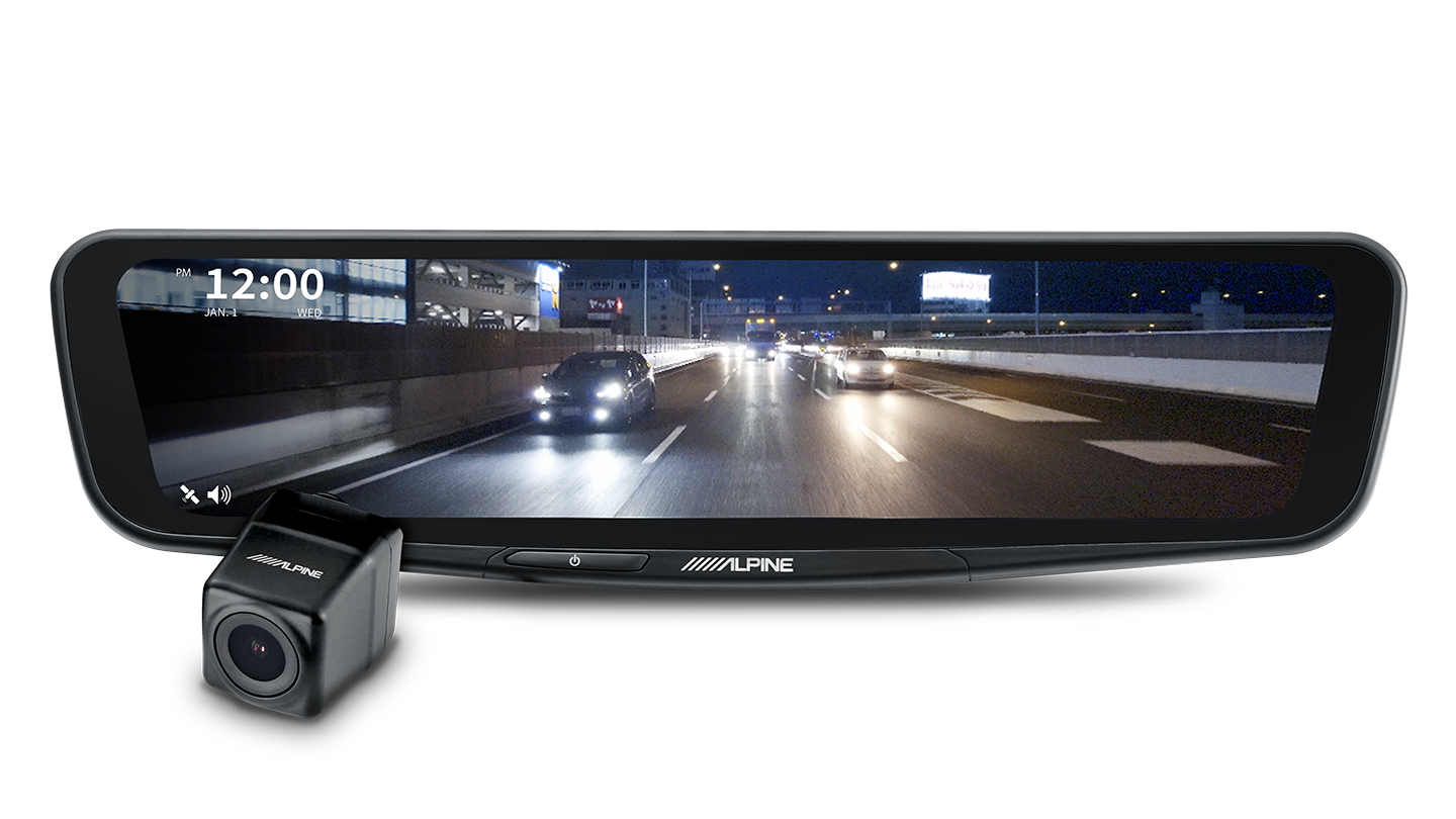 DME-R1200 12” Digital E-Mirror with Rear Camera