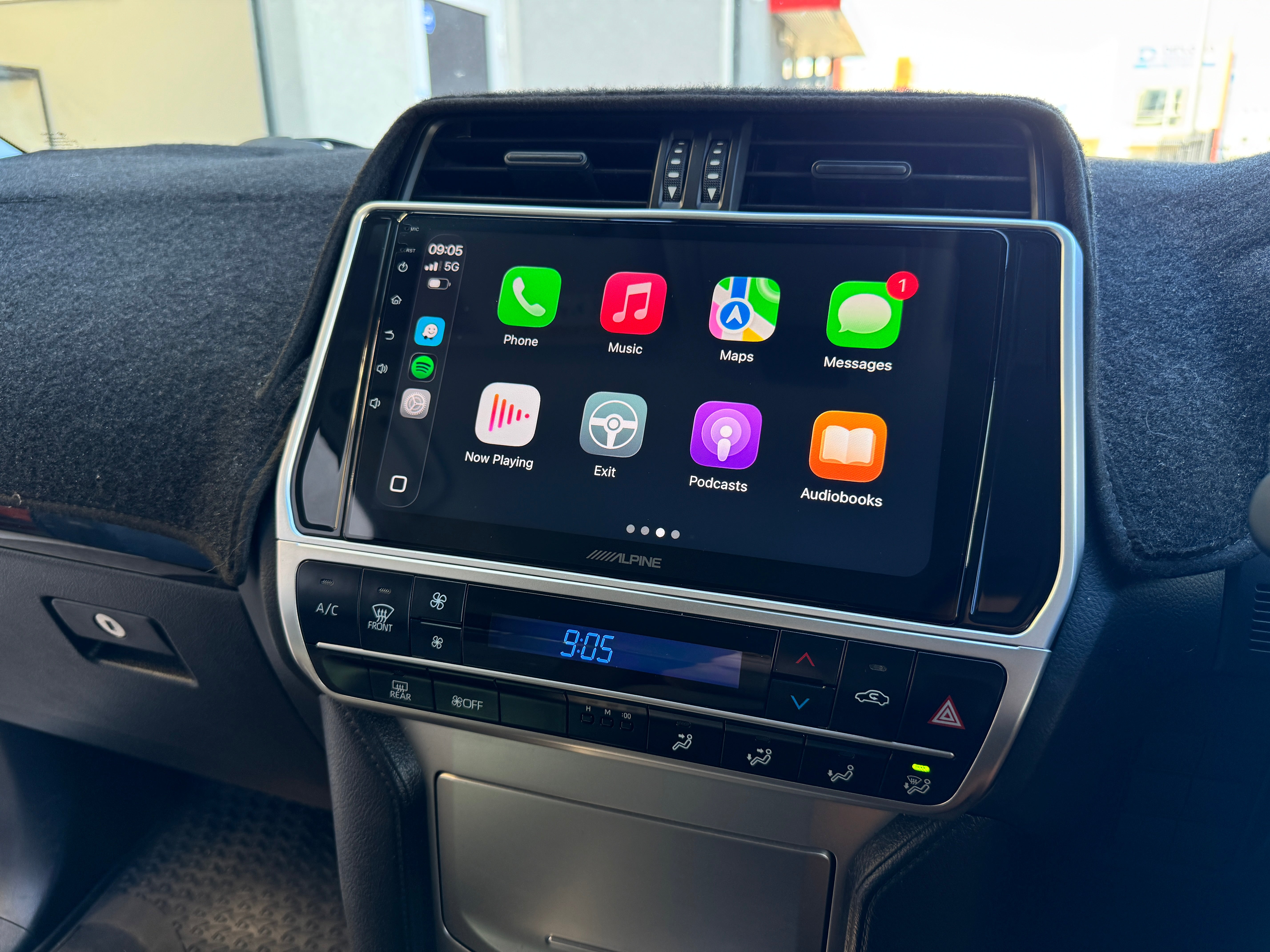 Toyota Prado 150 2018–2023 Wireless CarPlay Upgrade Kit (Alpine 10-inch)