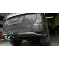 Fortuner Rear Work Lights Bracket wide view showing both brackets installed