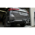 Fortuner Rear Work Lights Bracket rear view of vehicle with brackets fitted