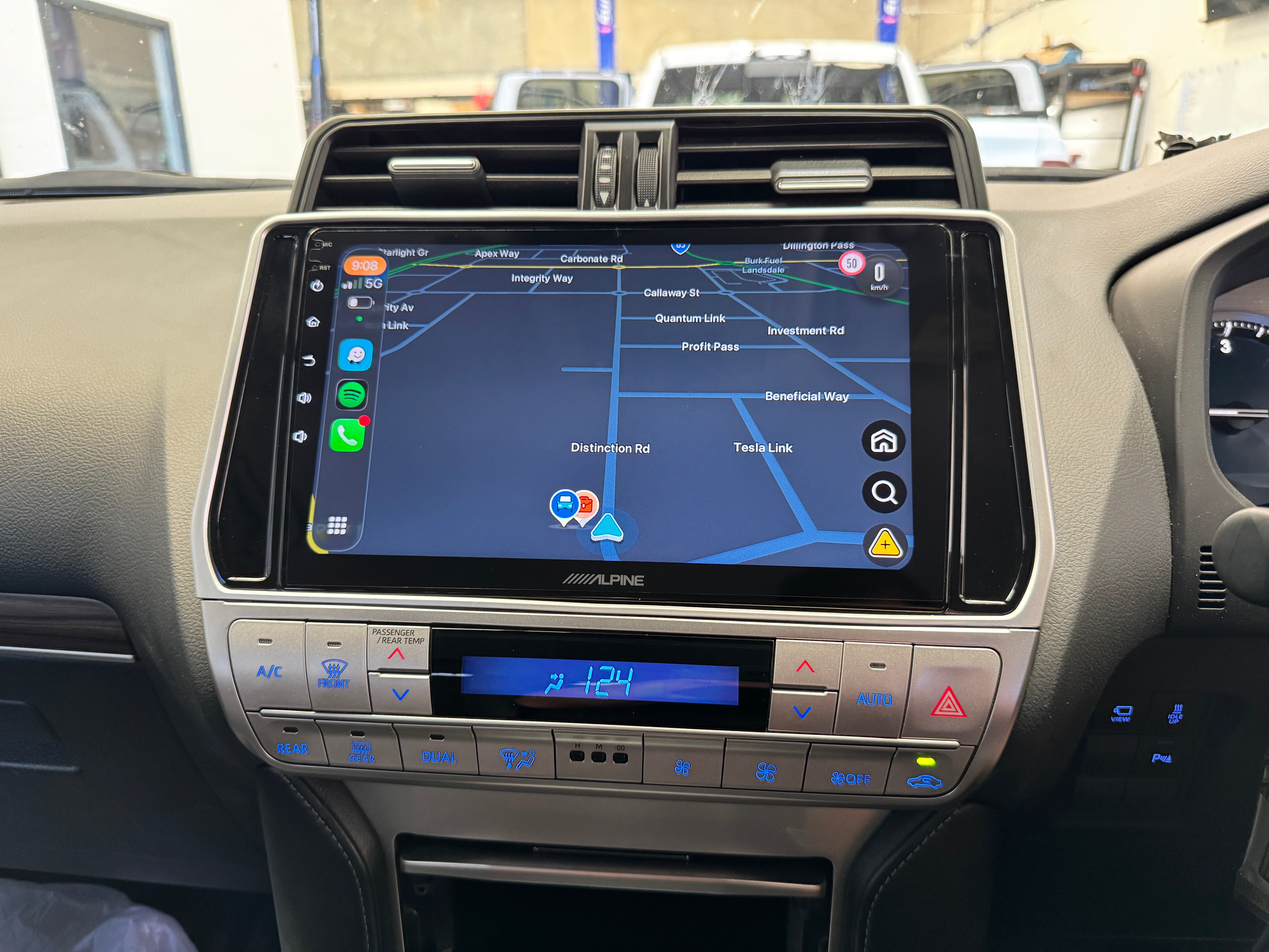 Toyota Prado 150 2018–2023 Wireless CarPlay Upgrade Kit (Alpine 10-inch)