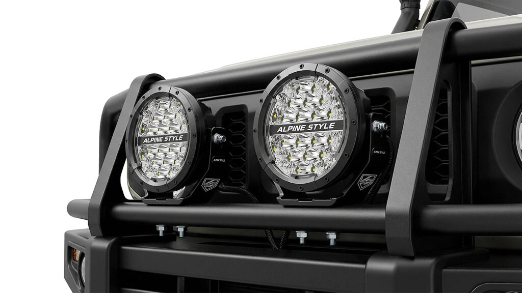 Alpine LXR-SP7 7-Inch SummitPro Premium LED Spotlight with DRL (Pair)