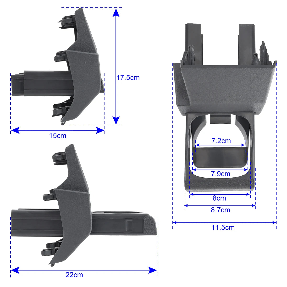 LandCruiser 70 Series Passenger Cup Holder Replacement