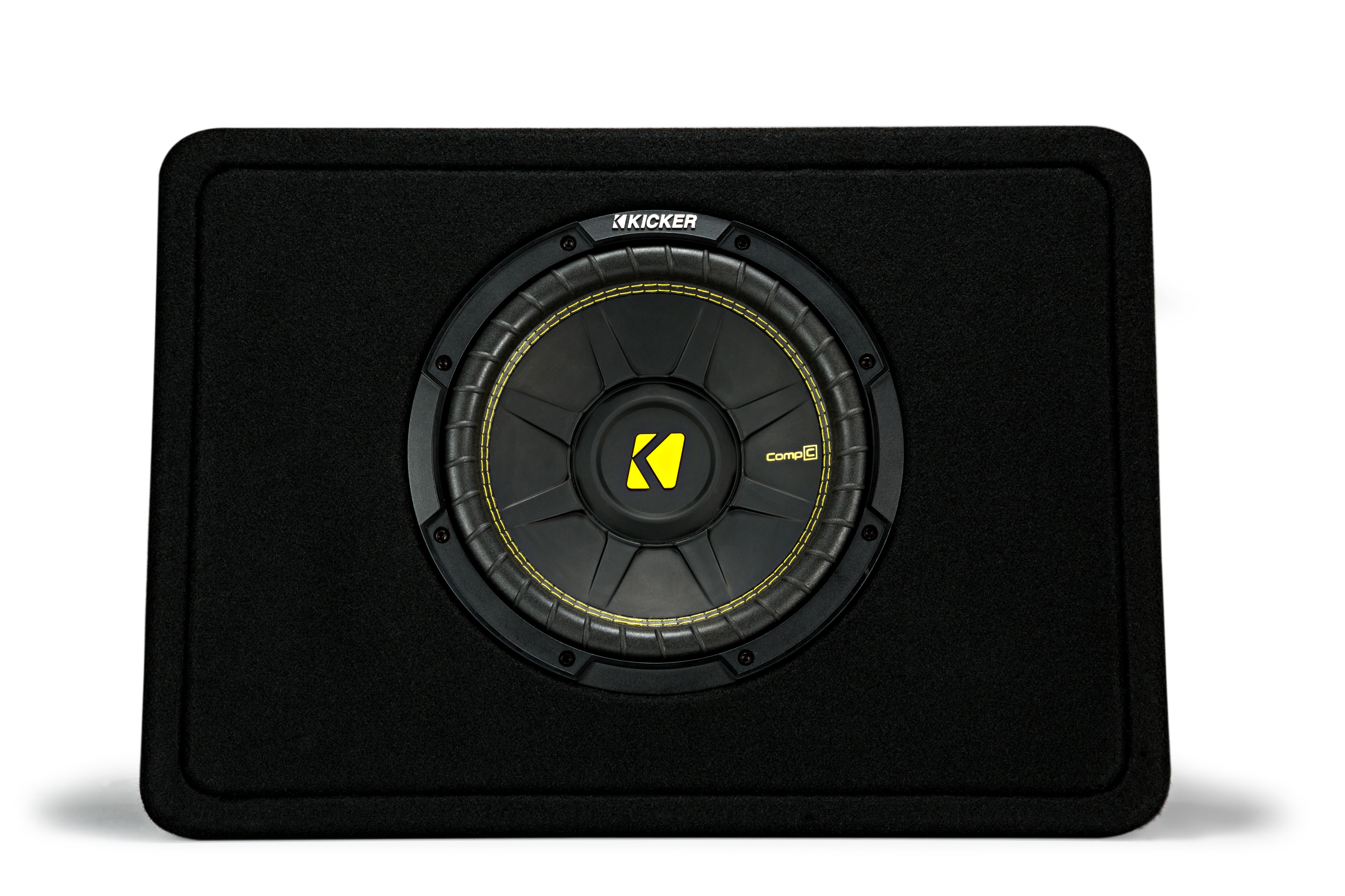 50TCWC104 – 10″ Slim Ported Enclosure 300 Watts RMS 4 Ohm | Kicker Car Audio – Oz Audio Shop
