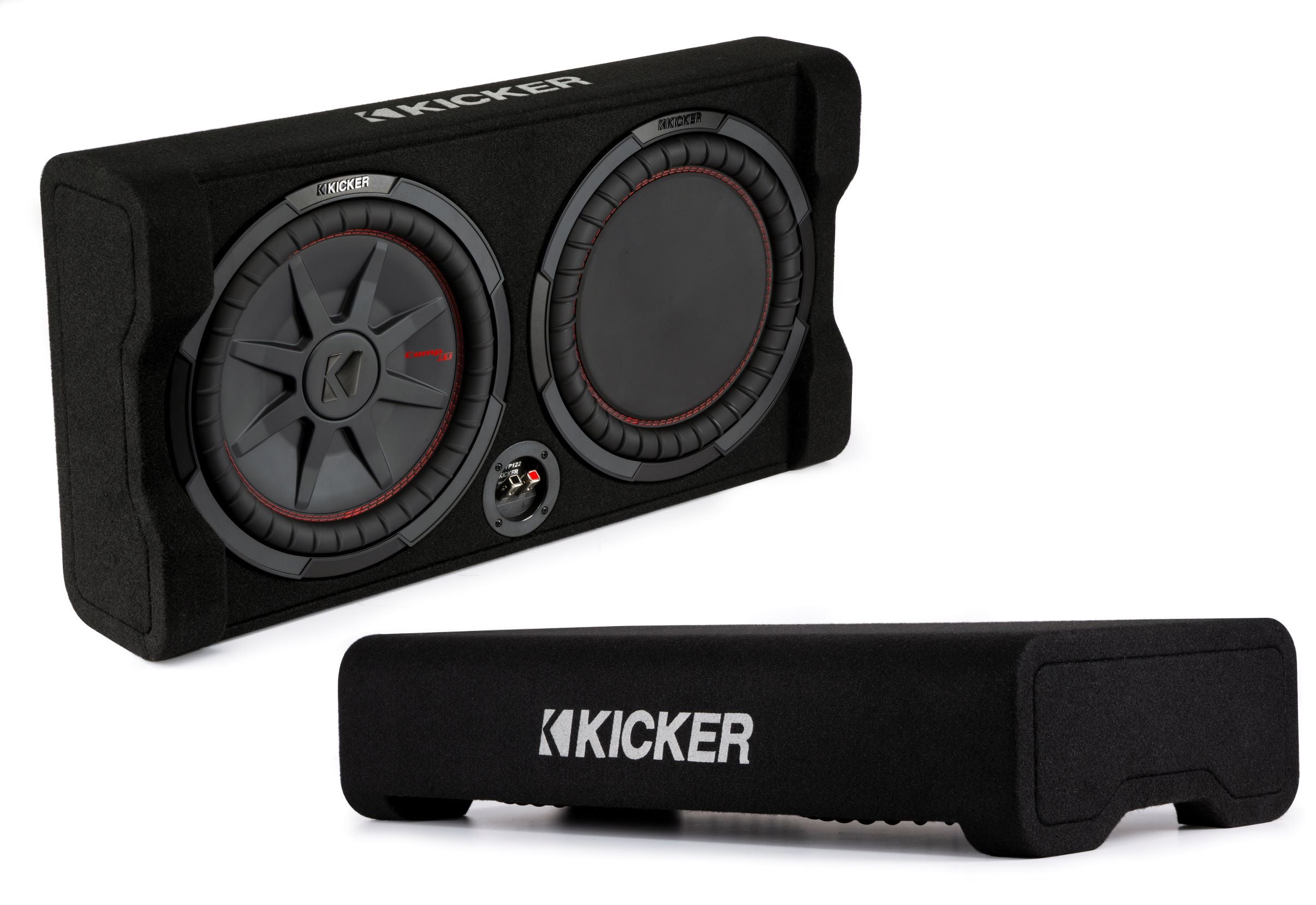 48TRTP122 – 12″ Sealed Thin Enclosure 500 Watts RMS 2 Ohm | Kicker Car Audio – Oz Audio Shop