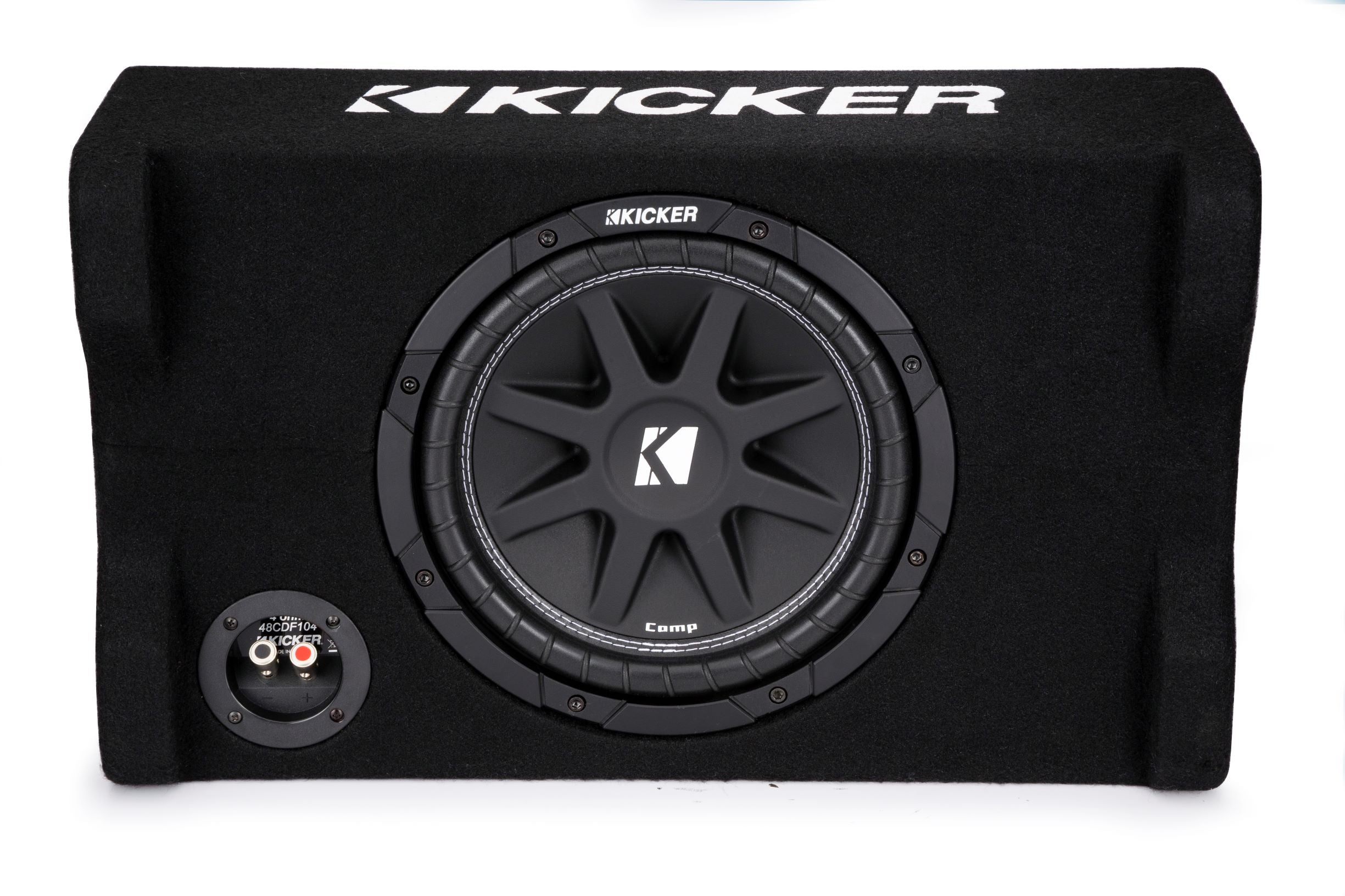 48CDF104 – 10″ Sealed Enclosure 150 Watts RMS 4 Ohm | Kicker Car Audio – Oz Audio Shop