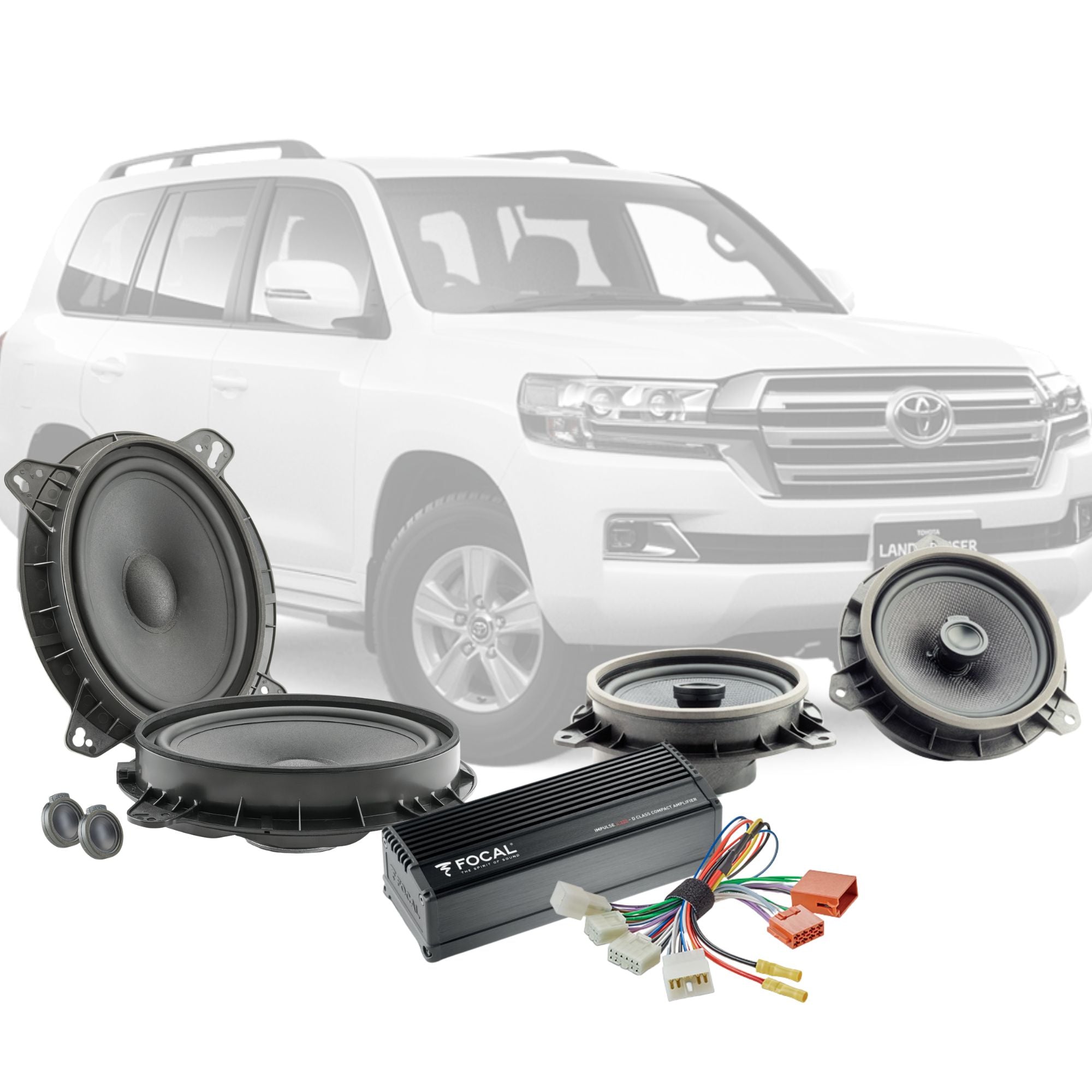 Stage 1 Audio Upgrade - Toyota Landcruiser 200 LC200