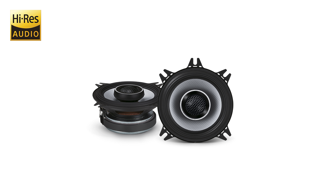 Alpine S-Series 4 Inch 2-Way Hi-Res Audio Coaxial Speaker System
