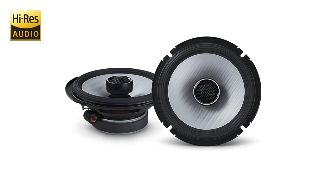 Alpine S-Series 6-1/2 Inch 2-Way Hi-Res Audio Coaxial Speaker System