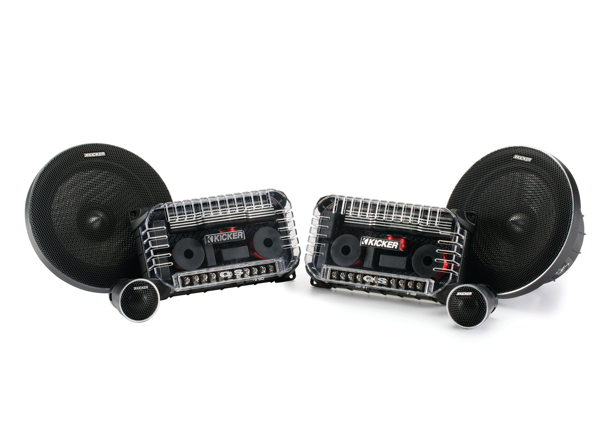 QSS674 – 6.75″ (165mm) 100 Watts RMS Components | Kicker Car Audio – Oz Audio Shop