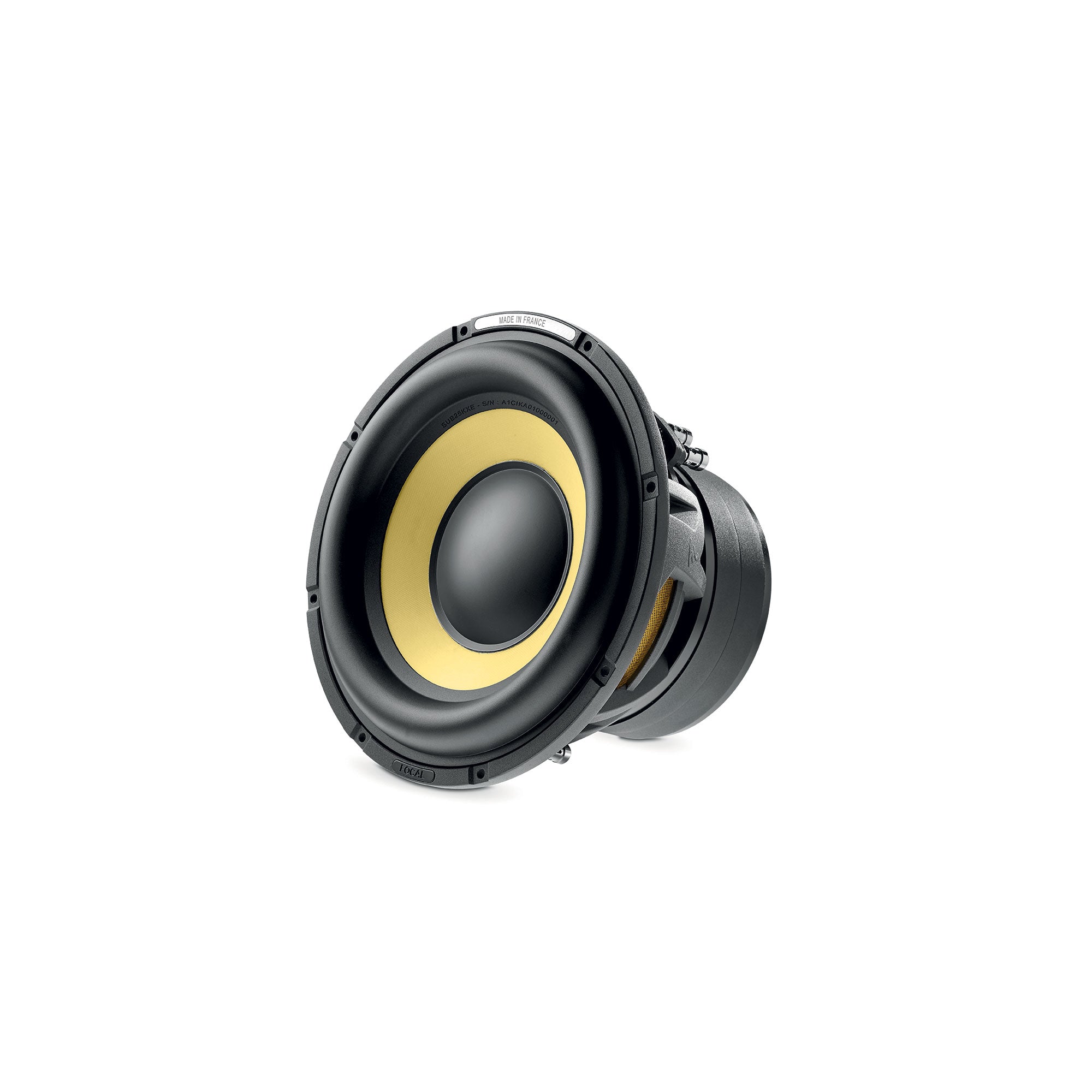 Focal SUB 25 KXE | 10″ Subwoofer – K2 Power Series | High-Output Bass & Double Voice Coil Design
