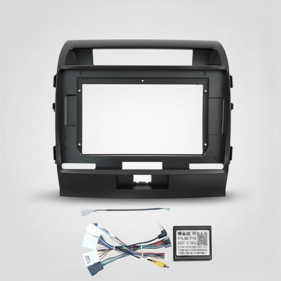 Toyota LandCruiser 200 2007-2015 10.1" Fascia & Install Kit