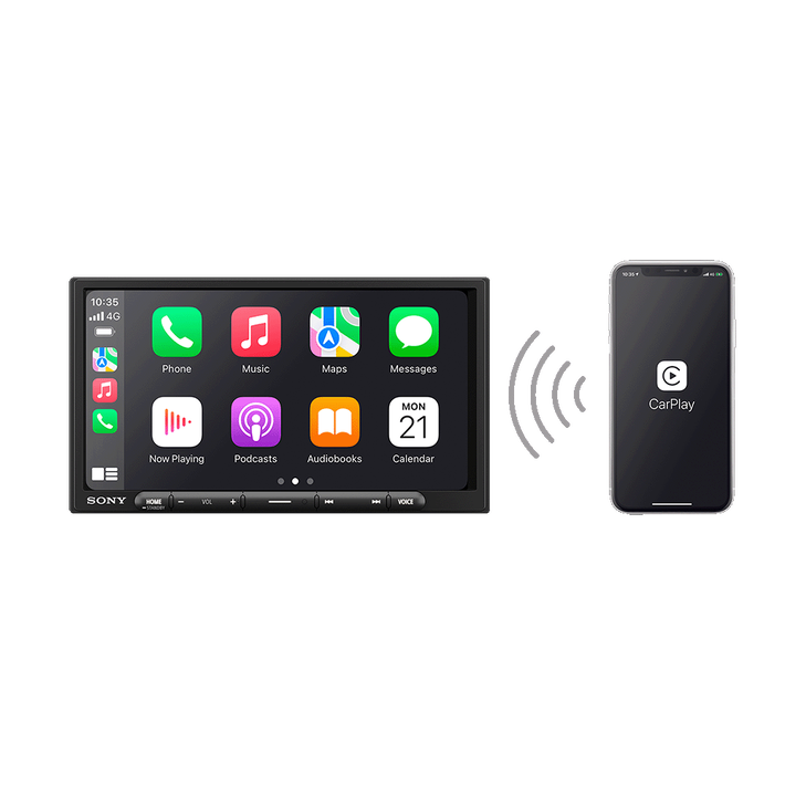 Sony XAV-AX4000 7" Wireless Apple CarPlay, Android Auto Headunit