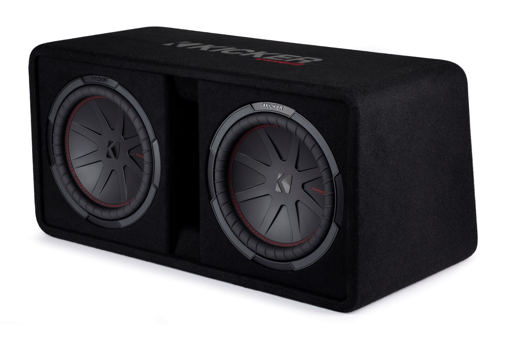 48DCWR122 – Dual 12″ Ported Enclosure 1000 Watts RMS 2 Ohm | Kicker Car Audio – Oz Audio Shop