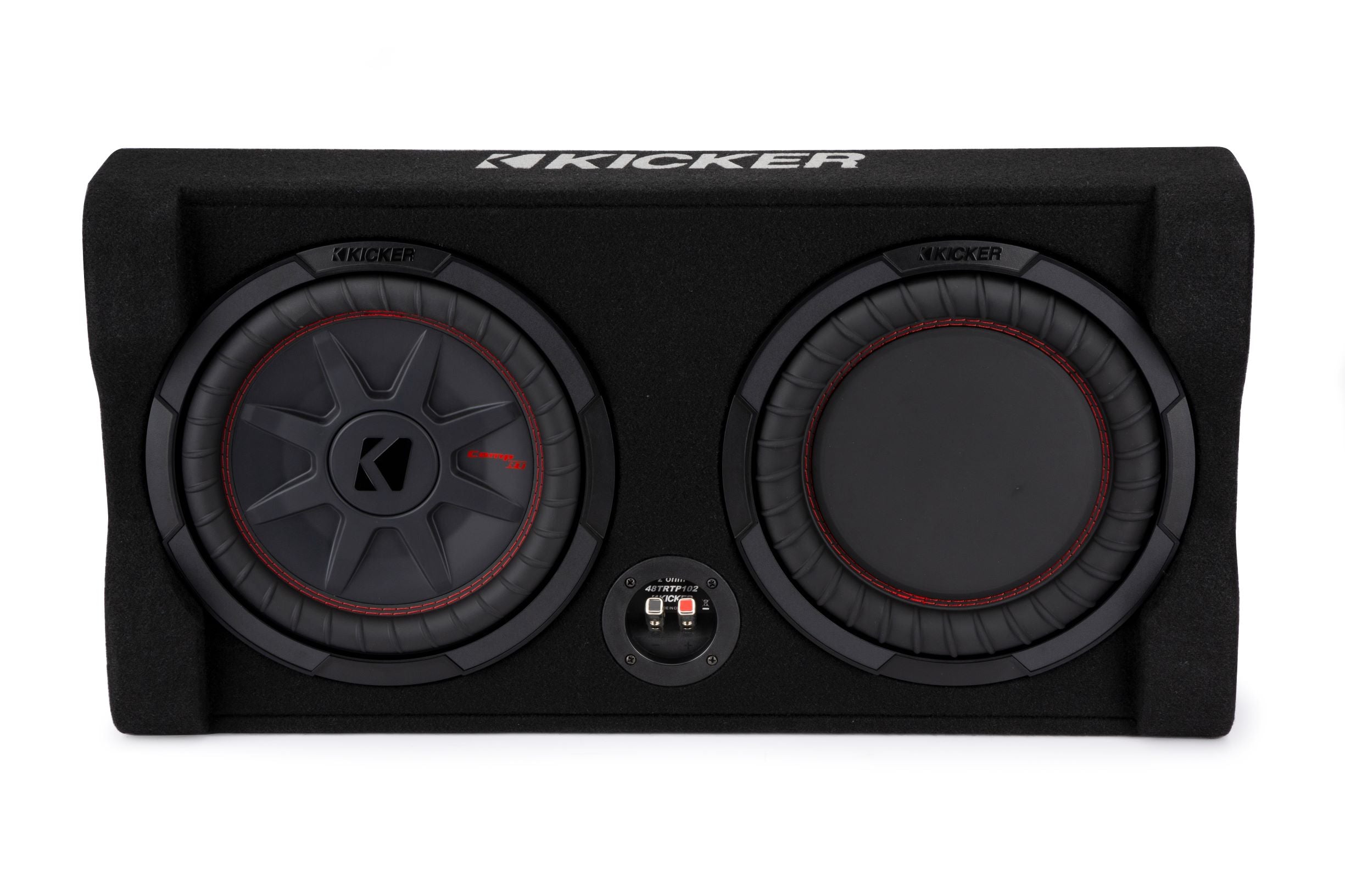 48TRTP102 – 10″ Sealed Thin Enclosure 400 Watts RMS 2 Ohm | Kicker Car Audio – Oz Audio Shop