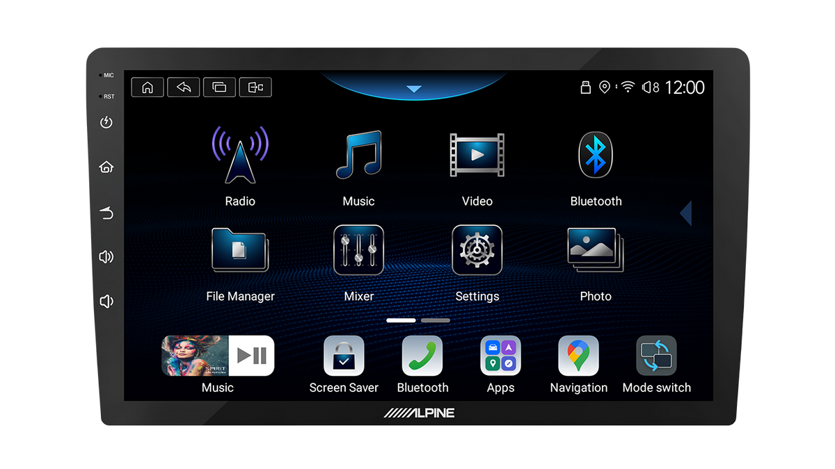 Alpine INE-AX809 — 9″ Display Audio with CarPlay/Android Auto | Oz