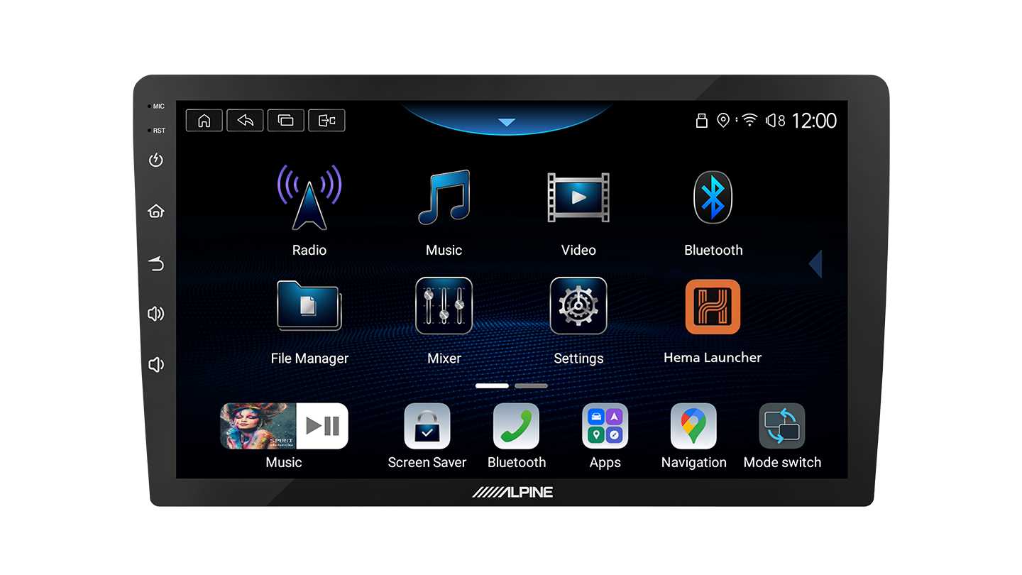 Alpine iNE-AX809-H 9” Premium Intelligent Vehicle Display