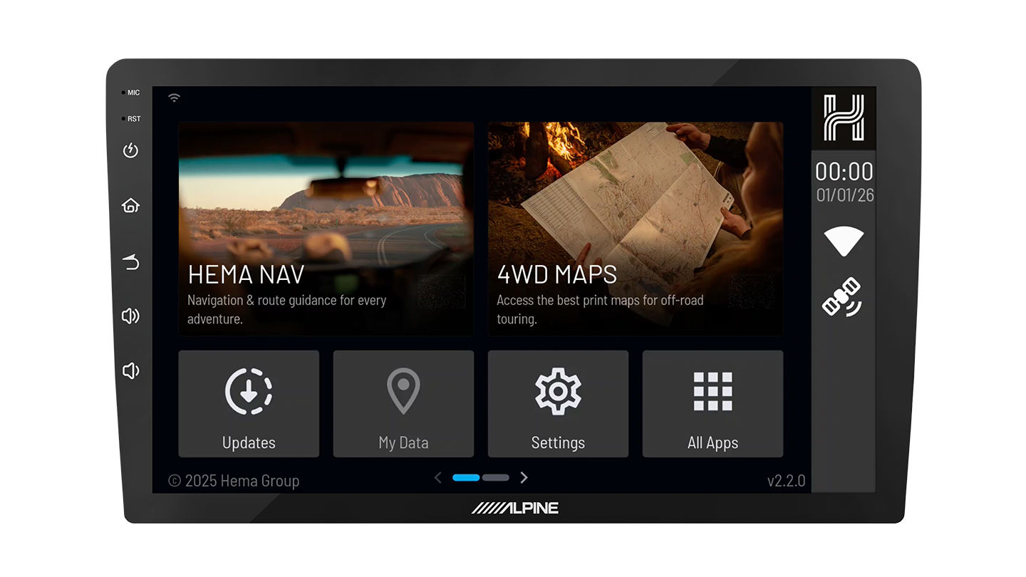 Alpine iNE-AX809-10-H 10” Premium Intelligent Vehicle Display