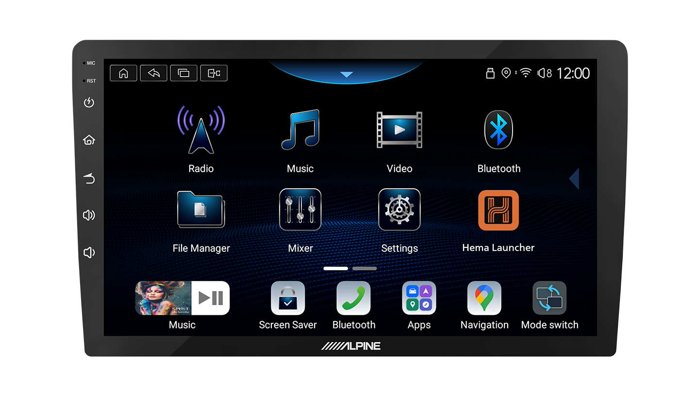 Alpine iNE-AX809-10-H 10” Premium Intelligent Vehicle Display