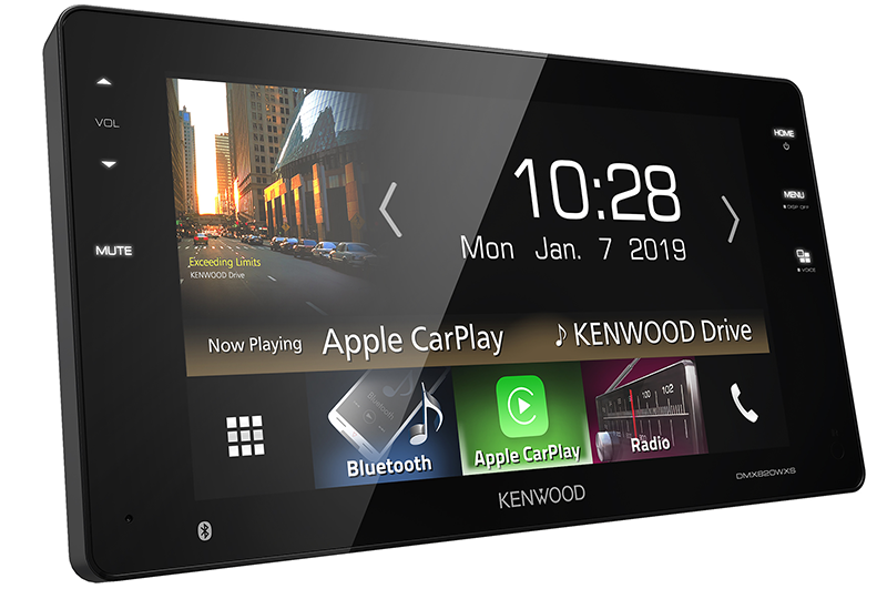 Kenwood DMX820WXS 8" Wireless Apple CarPlay & Android Auto Head Unit