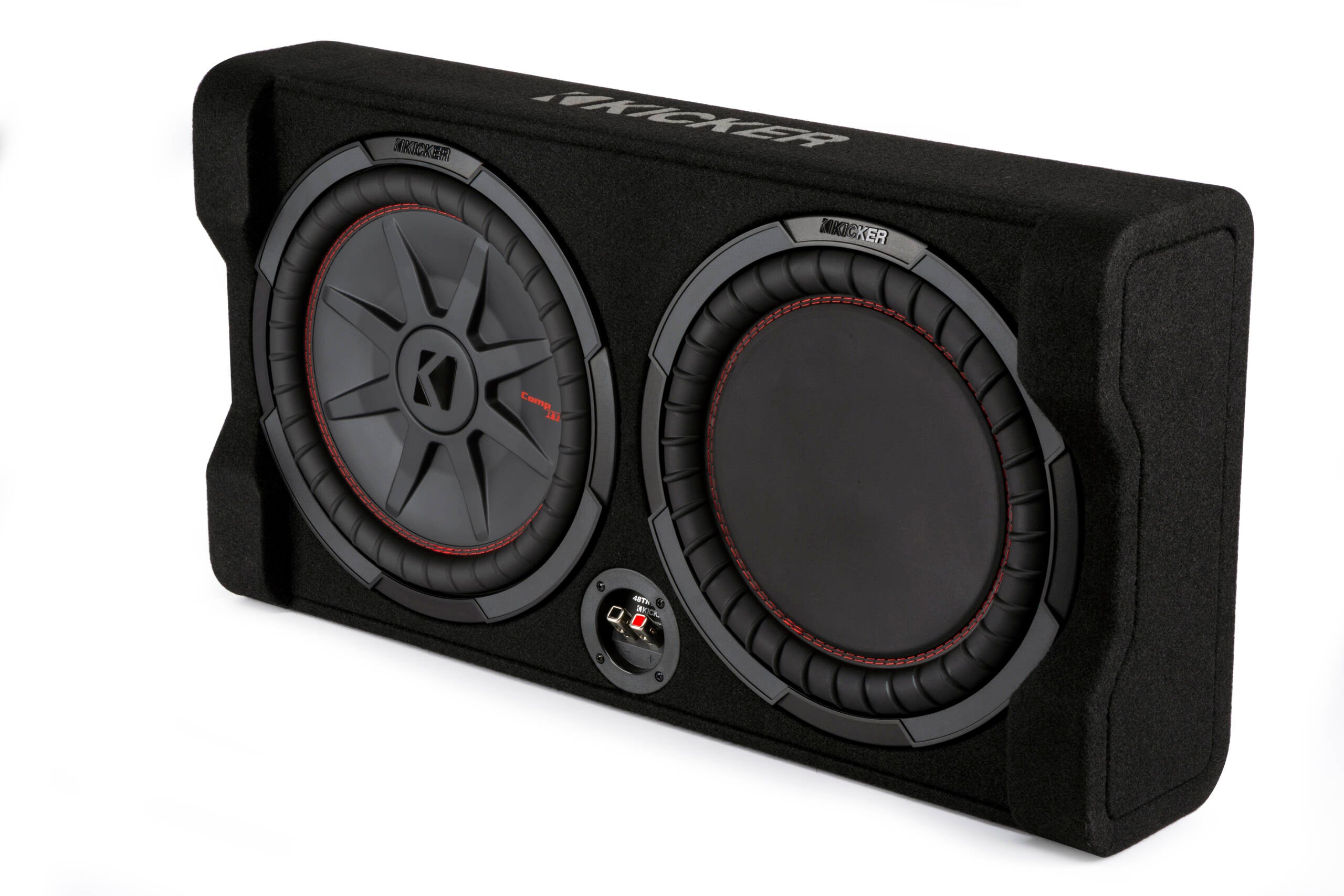 48TRTP122 – 12″ Sealed Thin Enclosure 500 Watts RMS 2 Ohm | Kicker Car Audio – Oz Audio Shop