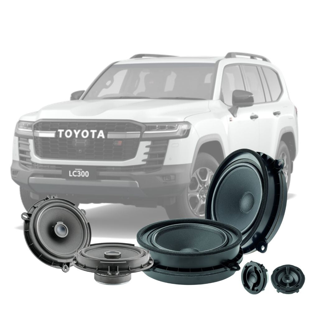 Stage 1 Audio Upgrade - Toyota Landcruiser 300 LC300