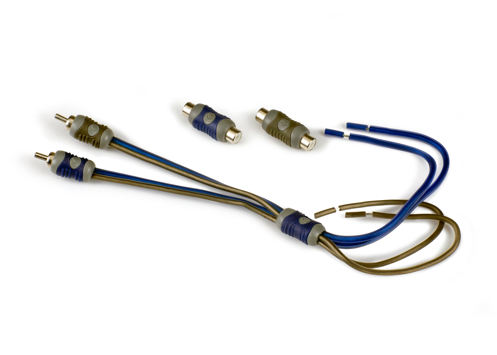 46KISL – .5m RCA to Speaker Wire | Kicker Car Audio – Oz Audio Shop