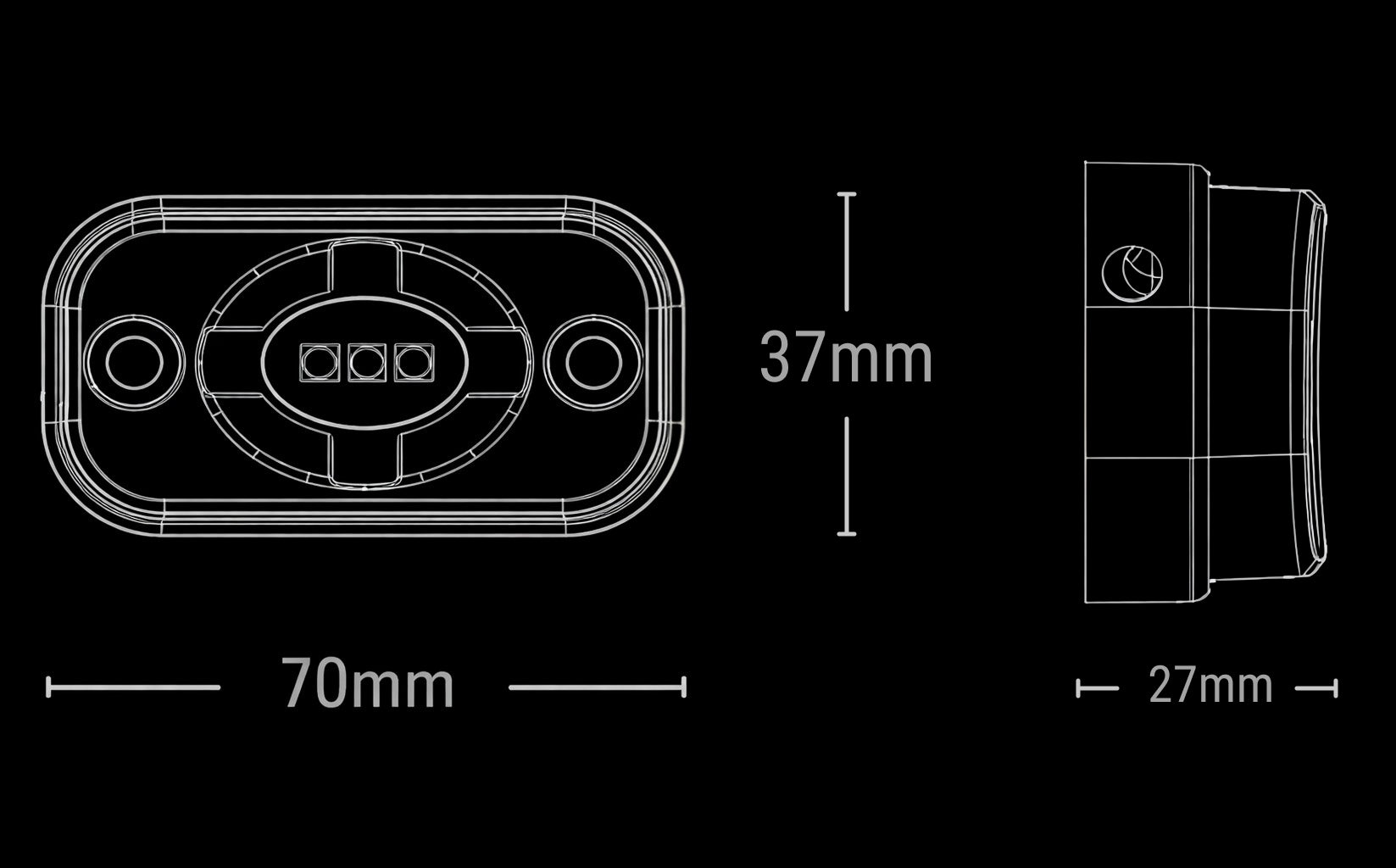 ROK9 Red LED Utility Light