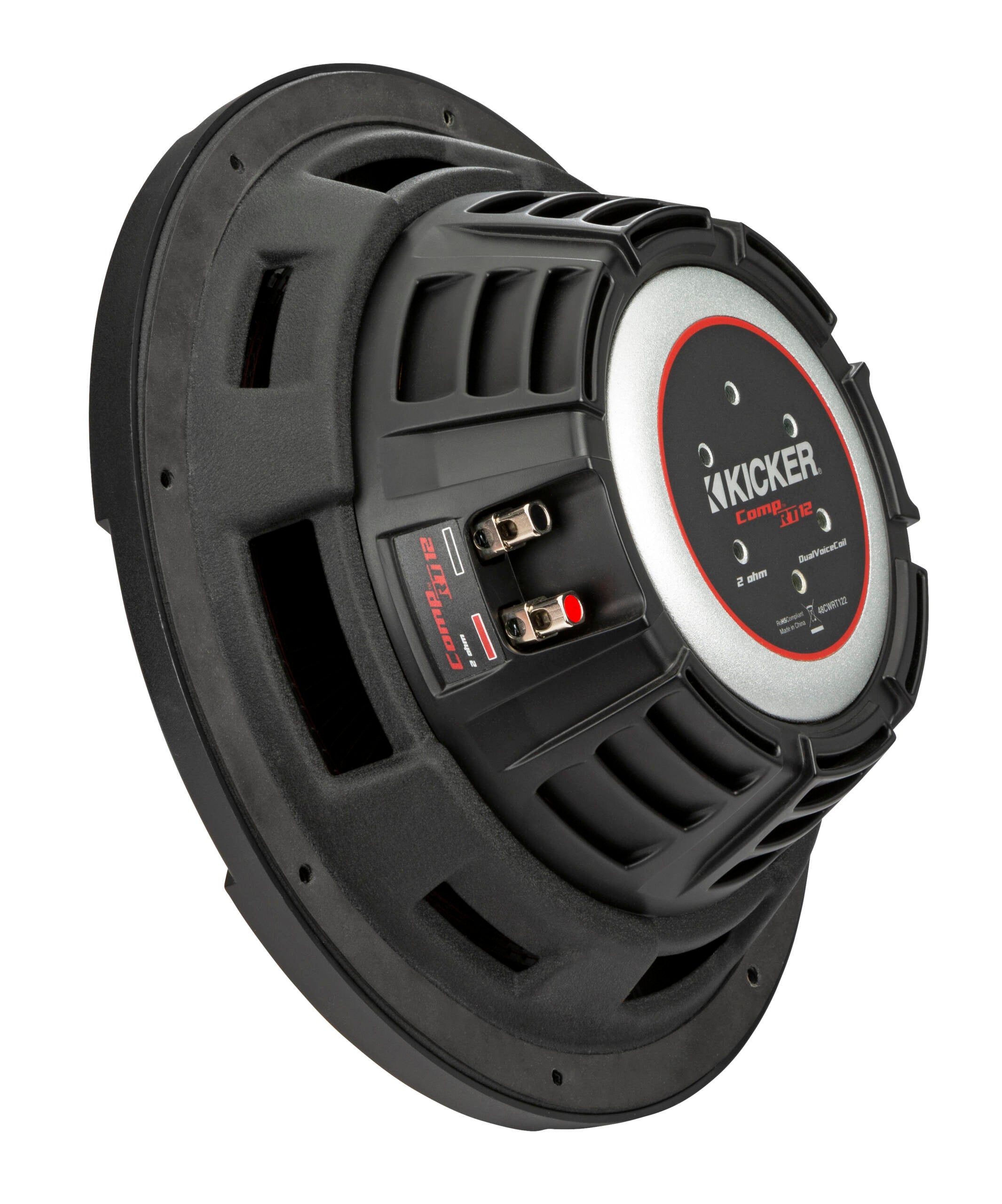48CWRT124 – 12″ Subwoofer 500 Watts RMS Dual 4 Ohm | Kicker Car Audio – Oz Audio Shop
