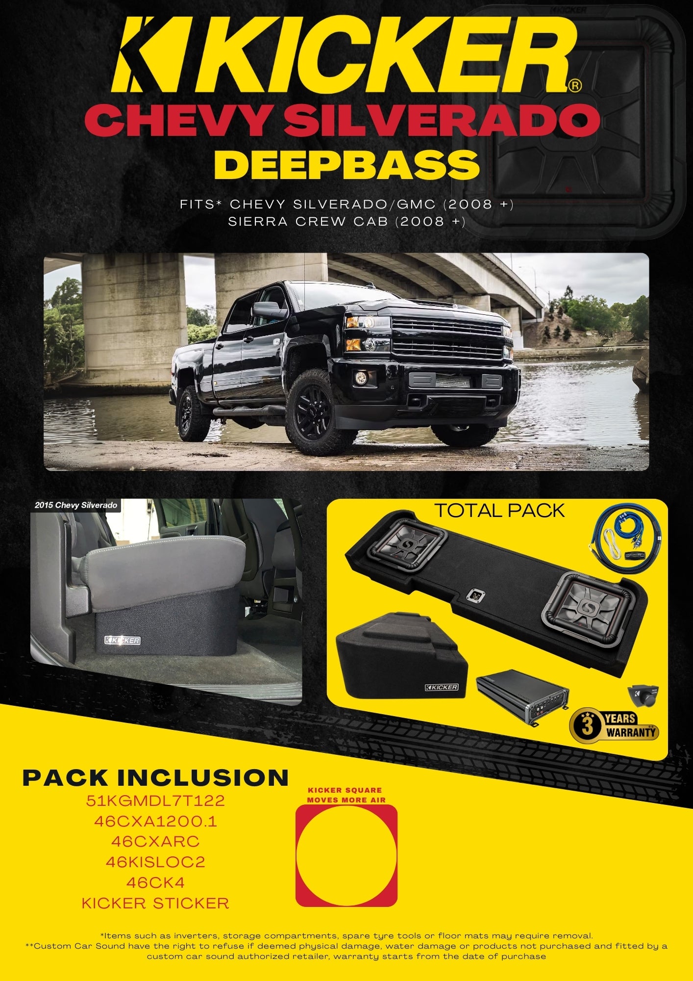 SILV BASSPACK | Kicker Car Audio – Oz Audio Shop