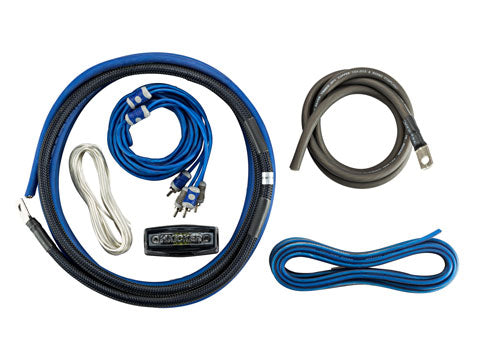 46CK4 – 4 Gauge Amp Power Kit 2-ch | Kicker Car Audio – Oz Audio Shop
