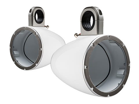43KMTES8W – 8″ (200mm) Enclosures White | Kicker Car Audio – Oz Audio Shop