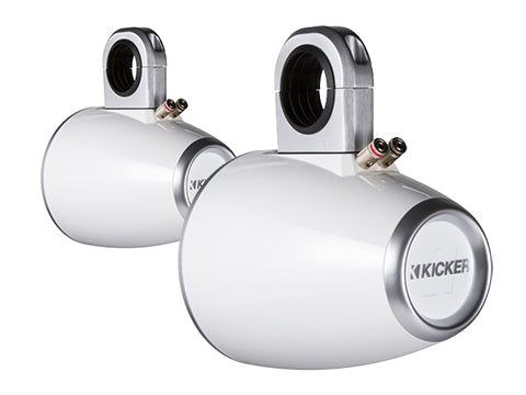 12KMTESW – 6.5″ (160mm) Enclosures White | Kicker Car Audio – Oz Audio Shop