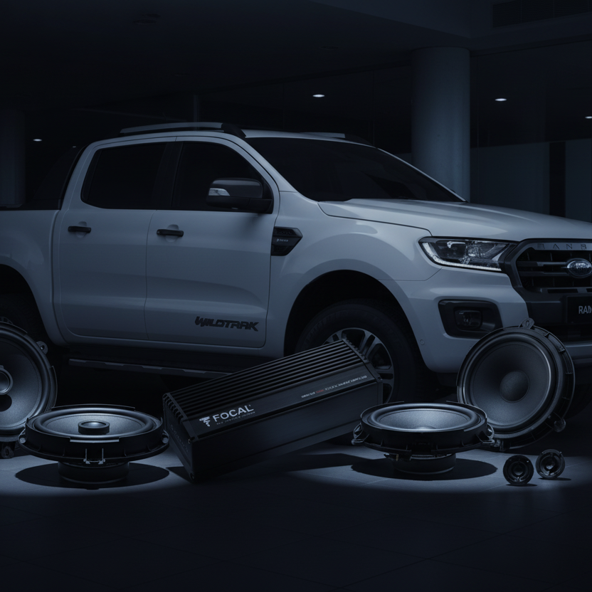 Stage 1 Audio Upgrade – Ford Ranger | Plug & Play Focal Speaker Kit