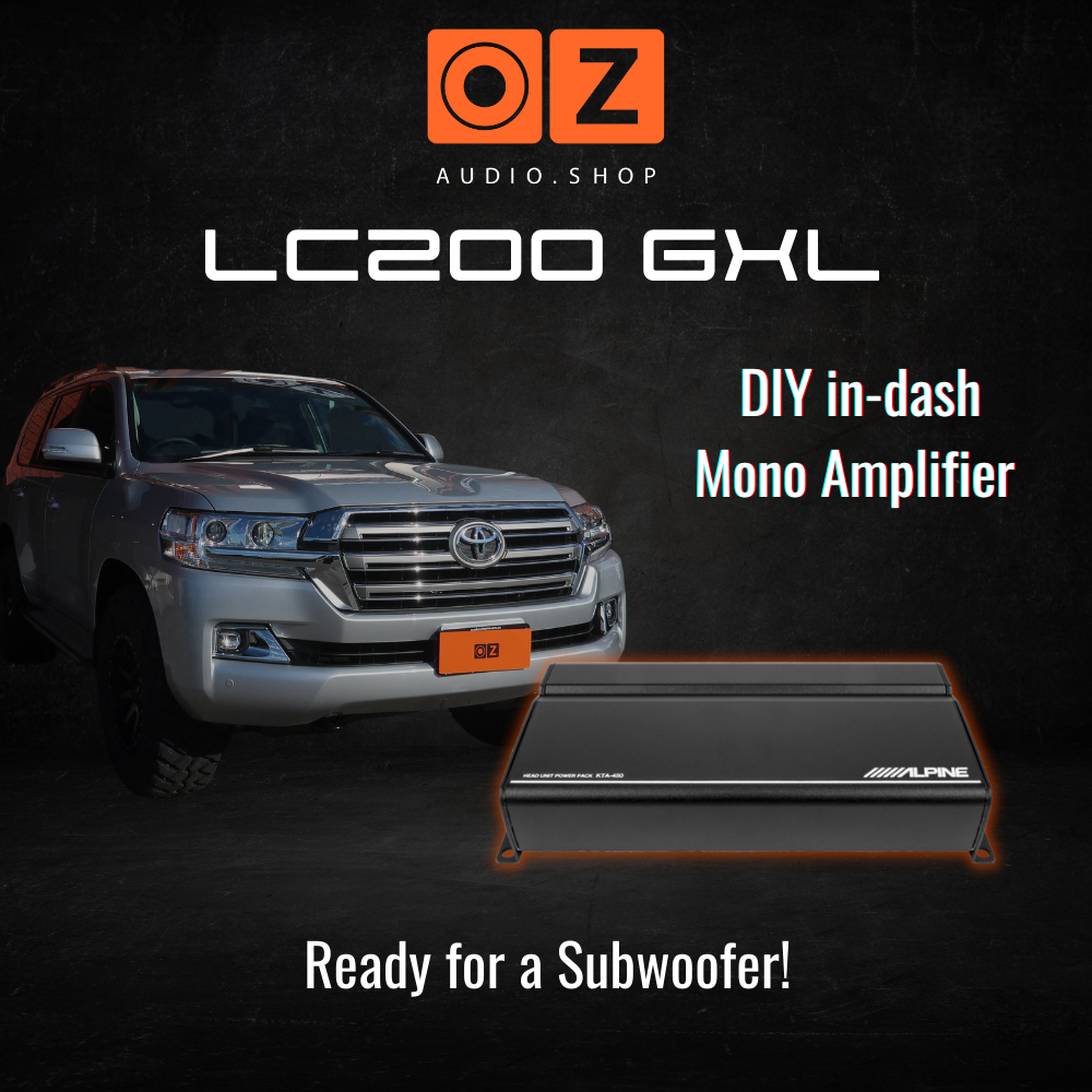 DIY LandCruiser 200 GXL - Mono Amplifier