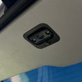 LC200 Tailgate Light Bracket installed flush in Toyota LandCruiser 200 tailgate ceiling