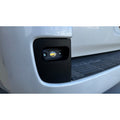 07-15 LC200 Rear Work Lights Bracket angle view showing ASA plastic build quality