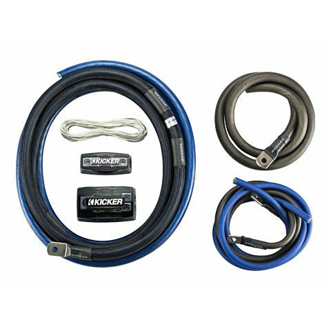 Kicker 1/0 Gauge Dual Amp Power Kit